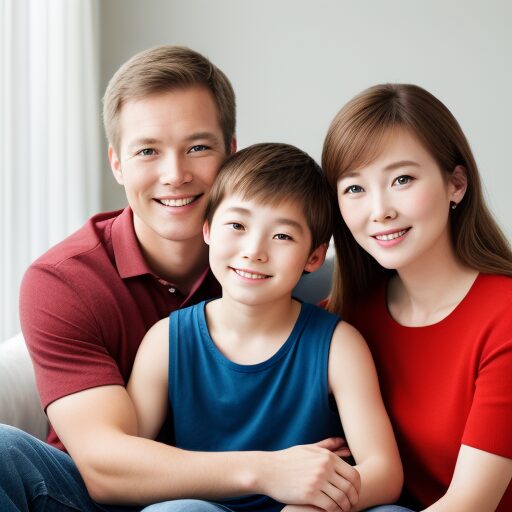 family with small child